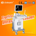 128 Eletr. S / W-Trolly Ultraschall-Scanner Clear Image &amp; DW880 Beste Trolly-Ultraschall-Scanner